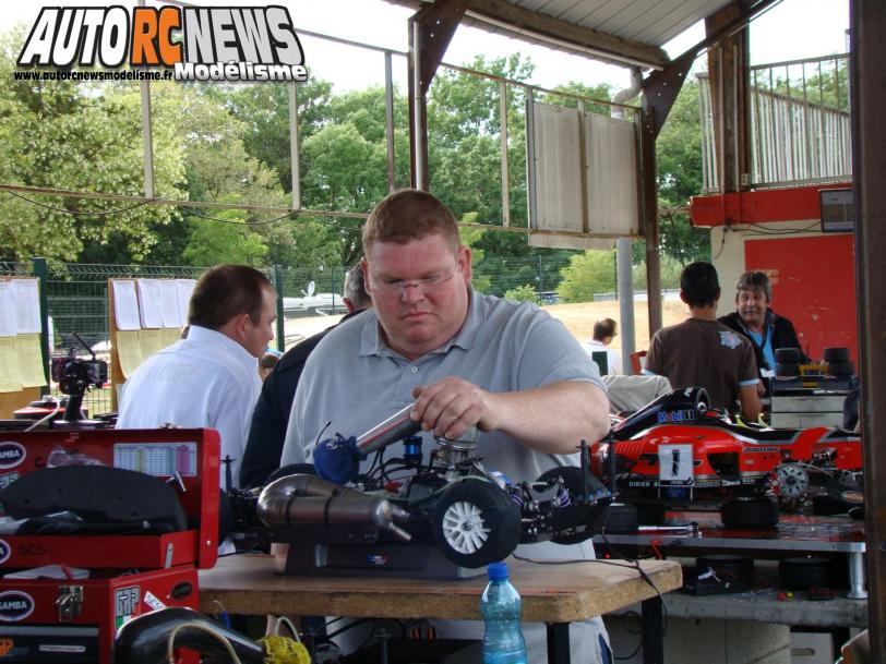 3ème CF Piste 1/5 Elite, National, F1 à Longvic au club mrcl. Victoire de Mathieu Brière en Elite, puis de Jérémy Hervouet en F1 et de Jason Legendre en National.