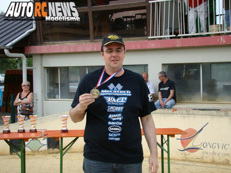 3ème CF Piste 1/5 Elite, National, F1 à Longvic au club mrcl. Victoire de Mathieu Brière en Elite, puis de Jérémy Hervouet en F1 et de Jason Legendre en National.