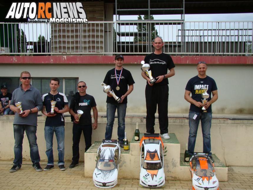 3ème CF Piste 1/5 Elite, National, F1 à Longvic au club mrcl. Victoire de Mathieu Brière en Elite, puis de Jérémy Hervouet en F1 et de Jason Legendre en National.