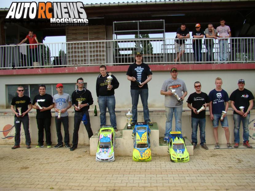 3ème CF Piste 1/5 Elite, National, F1 à Longvic au club mrcl. Victoire de Mathieu Brière en Elite, puis de Jérémy Hervouet en F1 et de Jason Legendre en National.