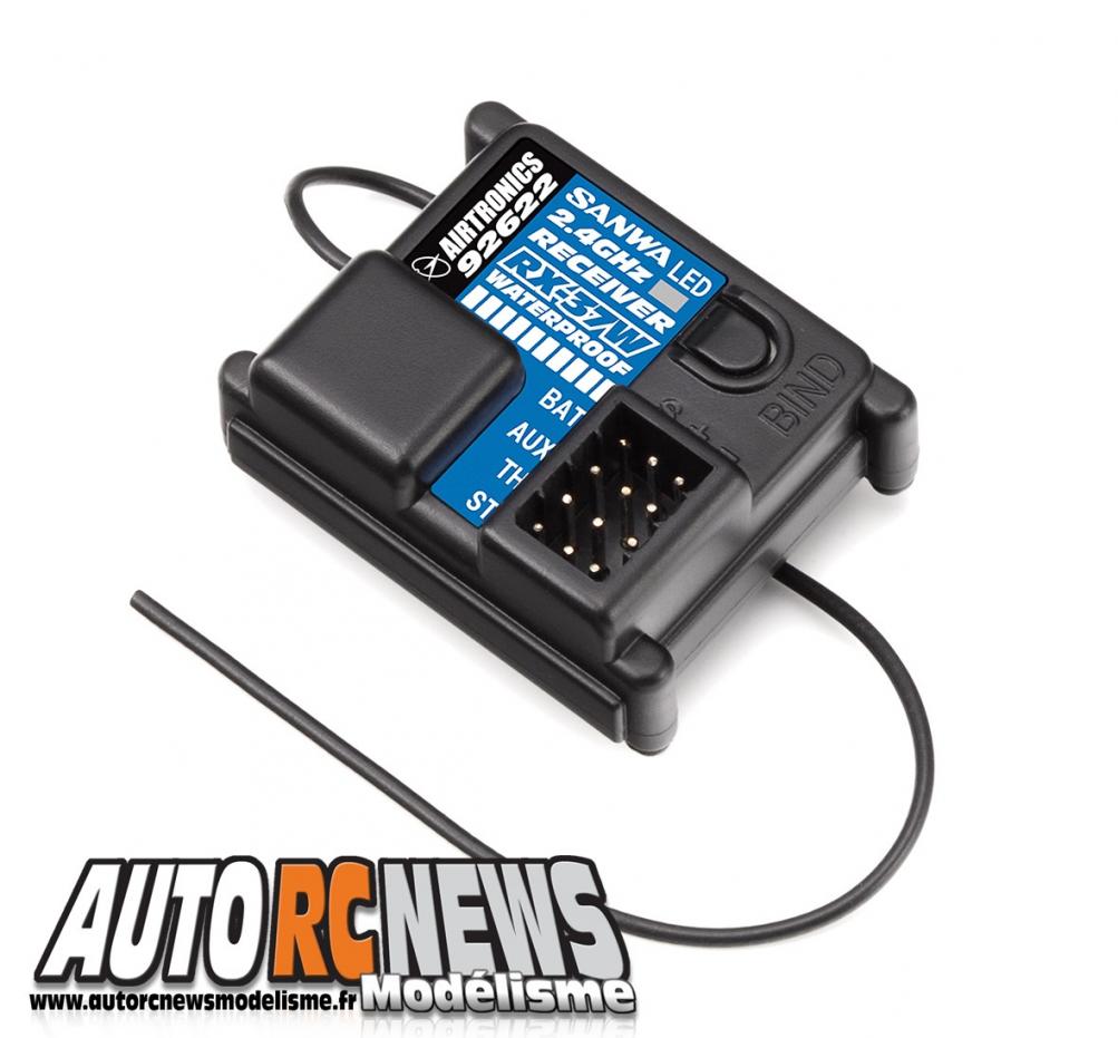 Sanwa MX-V. nouvel émetteur à volant sanwa en 2.4 Ghz pour le modélisme auto radiocommandé.