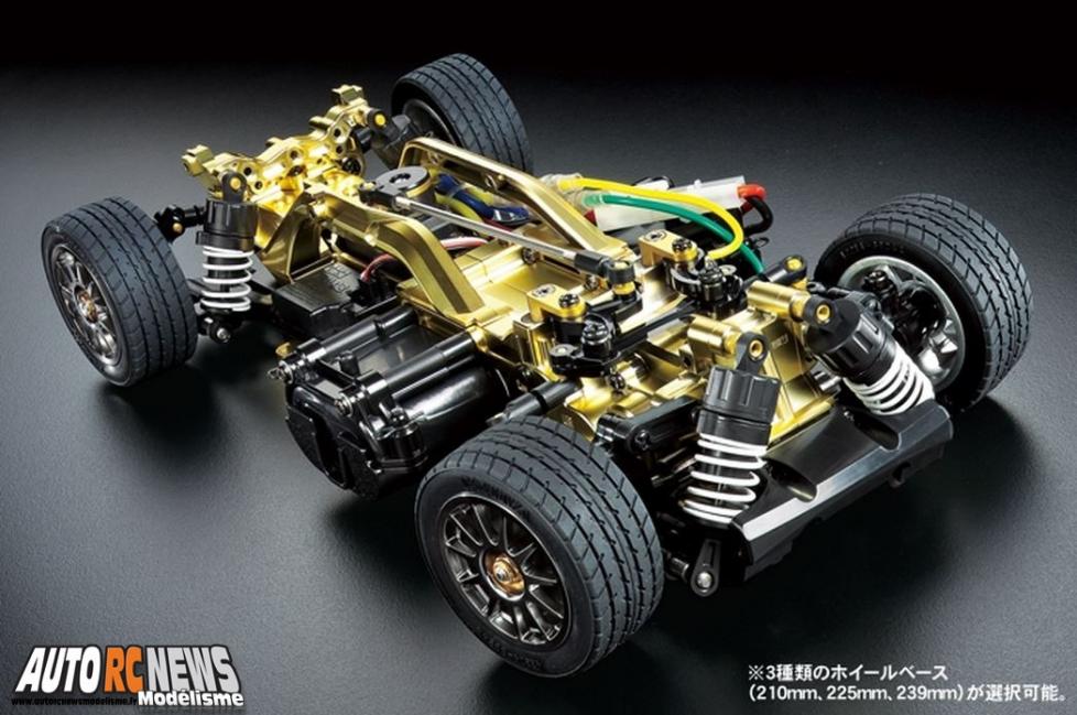 Tamiya M-05 Châssis Kit Gold Edition - AutoRCnewsModelisme
