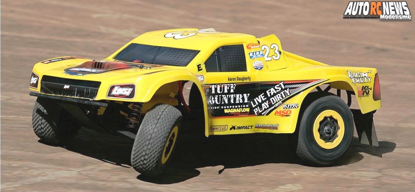 Losi XX-SCT Tuff Pays 2RM SCT RTR. voiture de modélisme auto radiocommandé.