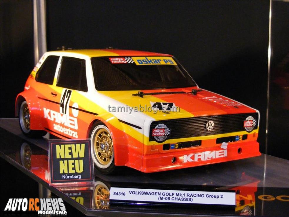 Tamiya Volkswagen Golf MK.1 Racing Group2 M-05 Châssis. autorcnewsmodelisme.fr Tamiya Volkswagen Golf MK.1 Racing Group2 M-05 Châssis. autorcnewsmodelisme.fr