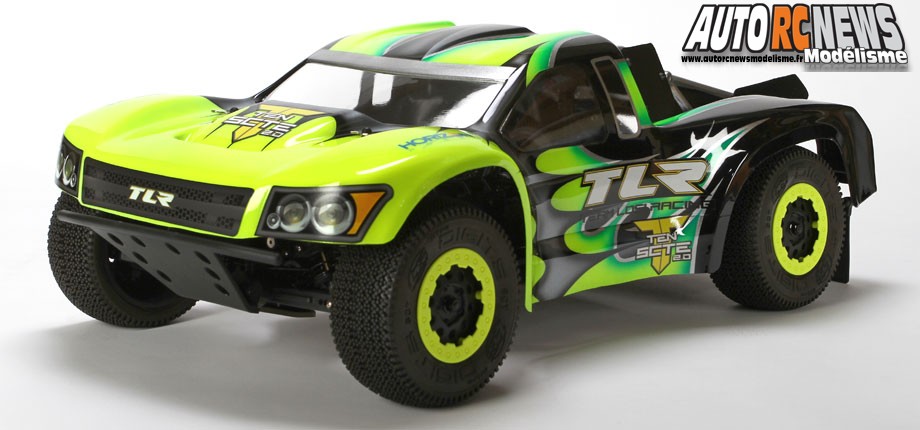 TLR SCTE 2.0 Chassis Protective Tape Precut nouveau châssis renforcé pour le losi SCTE 2.0