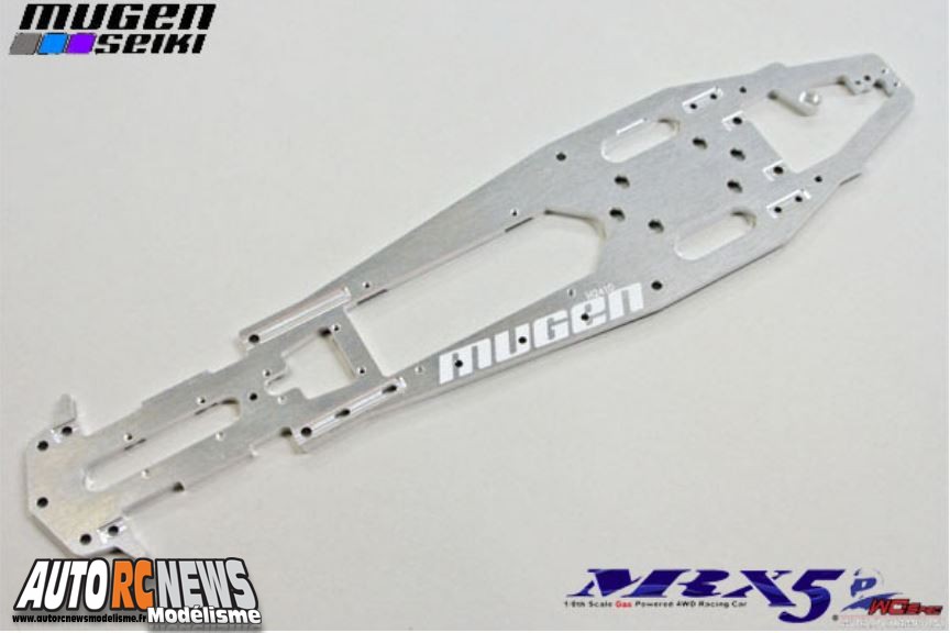 Mugen MRX5 WC-Spec Kit nouvelle évolution MRX5 du châssis piste thermique à l'échelle 1/8ème de modélisme de chez Mugen.