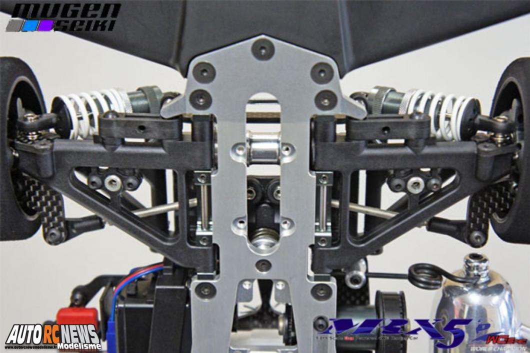 Mugen MRX5 WC-Spec Kit nouvelle évolution MRX5 du châssis piste thermique à l'échelle 1/8ème de modélisme de chez Mugen.