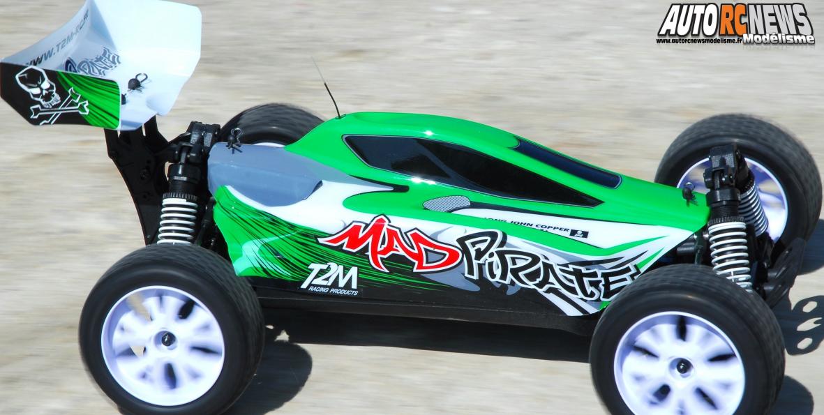 Mad Pirate Brushless T2M nouveau TT électrique brushless T2M à l'échelle 1/10ème, idéal pour le modéliste débutant Mad Pirate Brushless T2M nouveau TT électrique brushless T2M à l'échelle 1/10ème, idéal pour le modéliste débutant