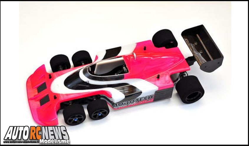 Morotech Project 43-6 roues motrices Le fabricant japonais morotech propose cette voiture de modélisme RC de piste électrique dotée de 6 roues motrices ! Morotech Project 43-6 roues motrices Le fabricant japonais morotech propose cette voiture de modélisme RC de piste électrique dotée de 6 roues motrices !