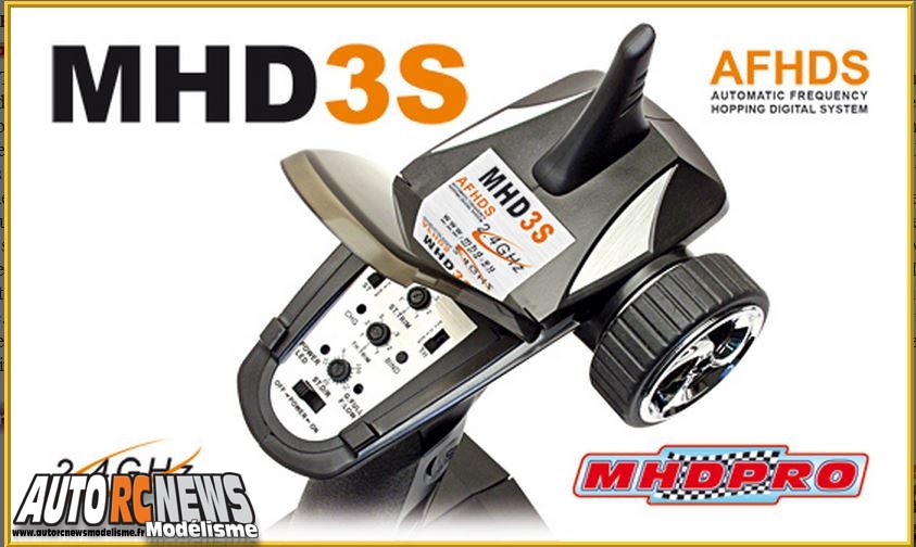 ATOM Roller Cage 1/10 MHD Pro voiture de modélisme tout terrain électrique à l'échelle 1/8ème propulsée par un moteur brushless de chez MHD Pro