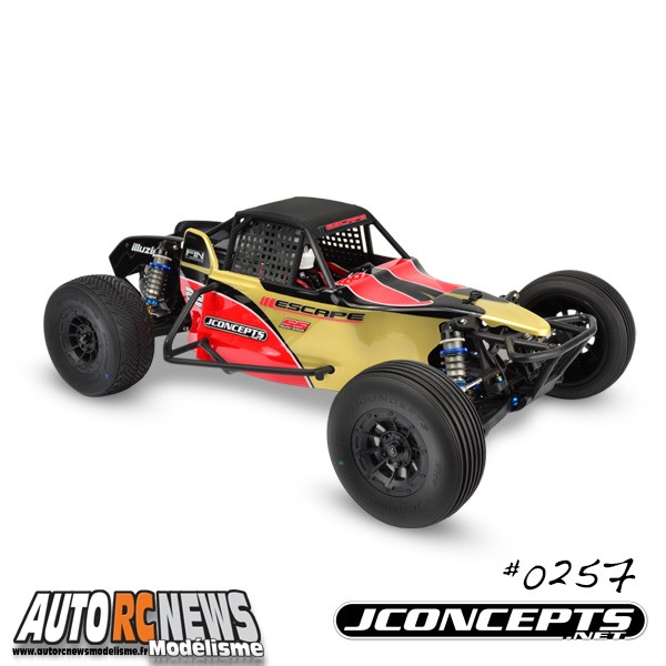 Jconcept body for Asso SC10B nouvelle carrosserie Jconcept pour donner un look de killer à votre associated SC10B.