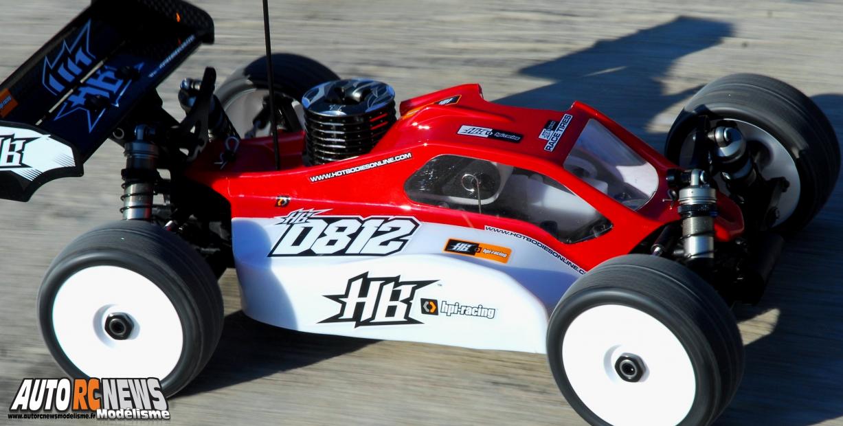 HB D812 Kit nouveau TT 1/8ème thermique de compétition signé Hot Bodies. Une voiture qui a déjà réalisé les 2 et 3ème places du dernier world TT d'Argentine de Buenos Aires avec Atsushi Hara et Ty Tessmann à ses commandes. HB D812 Kit nouveau TT 1/8ème thermique de compétition signé Hot Bodies. Une voiture qui a déjà réalisé les 2 et 3ème places du dernier world TT d'Argentine de Buenos Aires avec Atsushi Hara et Ty Tessmann à ses commandes.