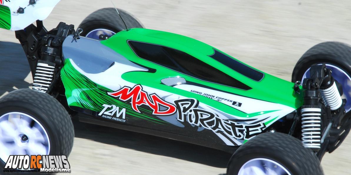 Mad Pirate Brushless T2M nouveau TT électrique brushless T2M à l'échelle 1/10ème, idéal pour le modéliste débutant