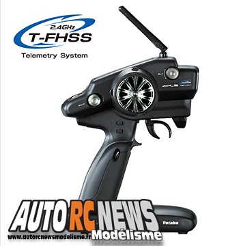 Futaba 4PLS T-FHSS nouvelle radio à volant Futaba 4PLS avec télémétrie embarquée.