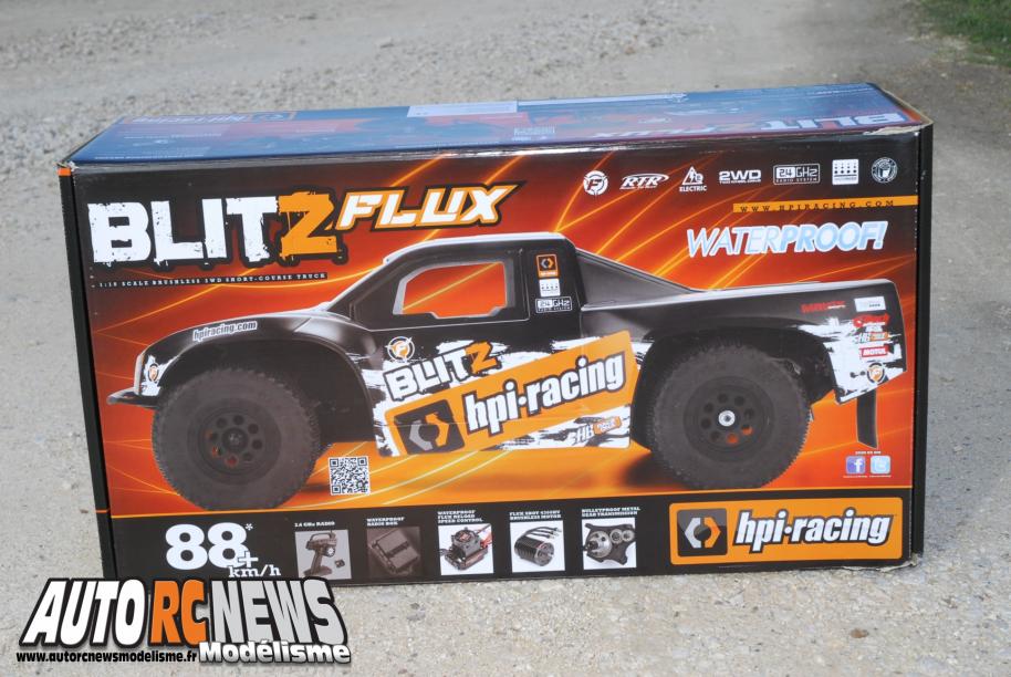 HPI Blitz Flux RTR nouveau short course de chez HPI. Version plus puissante flux motorisée par un moteur brushless