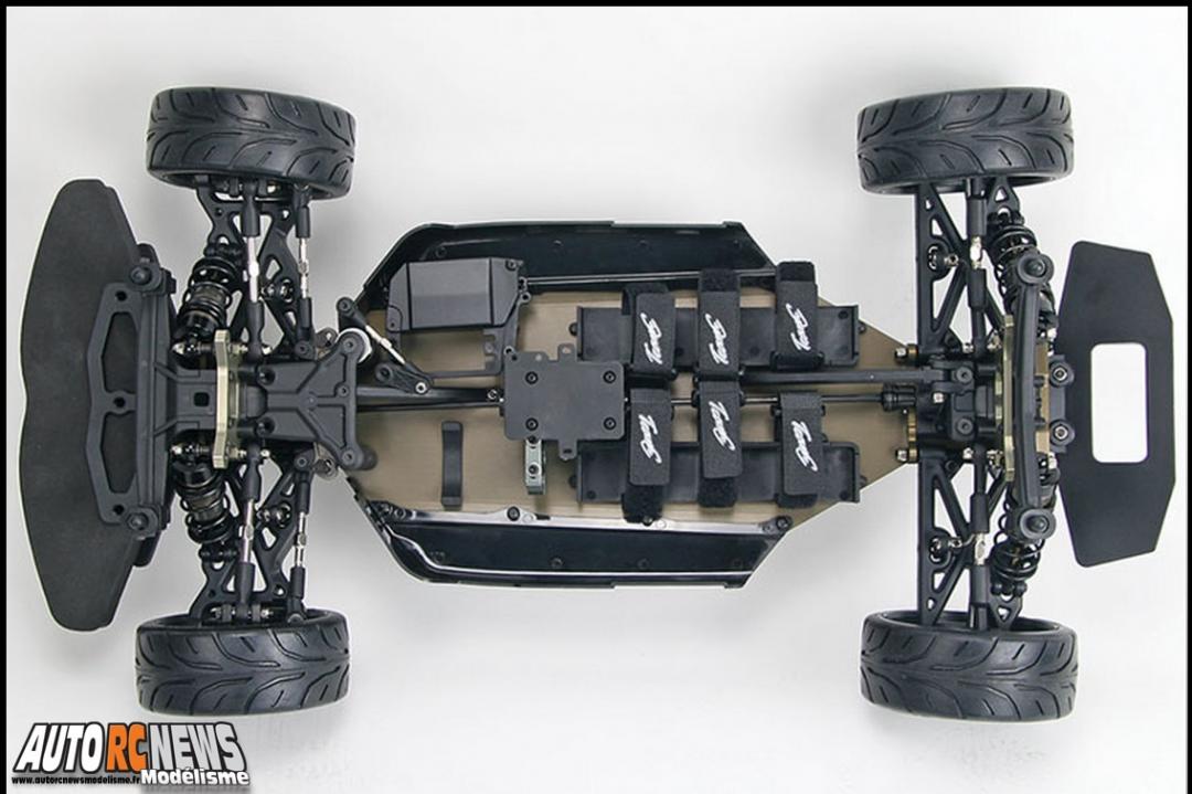 Ofna GT-V2e Pro 4WD Electric Touring Car Carrosserie de Ferrari GTO