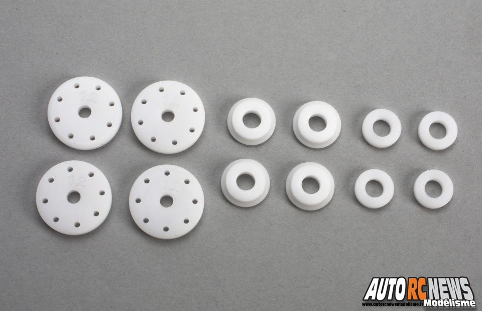 Losi 8ight 3.0. Nouveaux pistons d'amortisseurs usinés pour le losi 8ight 3.0 Losi 8ight 3.0. Nouveaux pistons d'amortisseurs usinés pour le losi 8ight 3.0