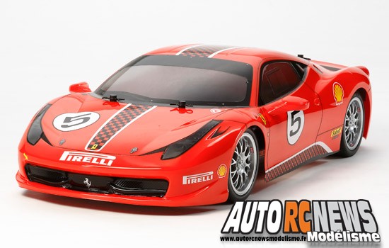 Tamiya Ferrari 458 Challenge TT02 Tamiya Ferrari 458 Challenge TT02