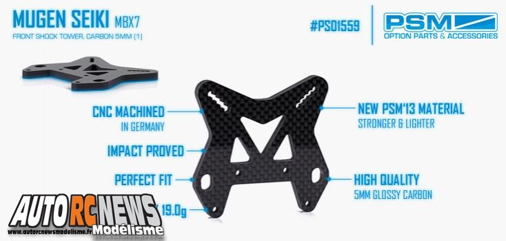 Mugen MBX7 PSM Supports Carbone