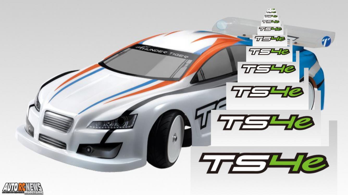 Thunder Tiger TS4e 1/10 Electric Touring Car autorcnewsmodelisme.fr Thunder Tiger TS4e 1/10 Electric Touring Car autorcnewsmodelisme.fr