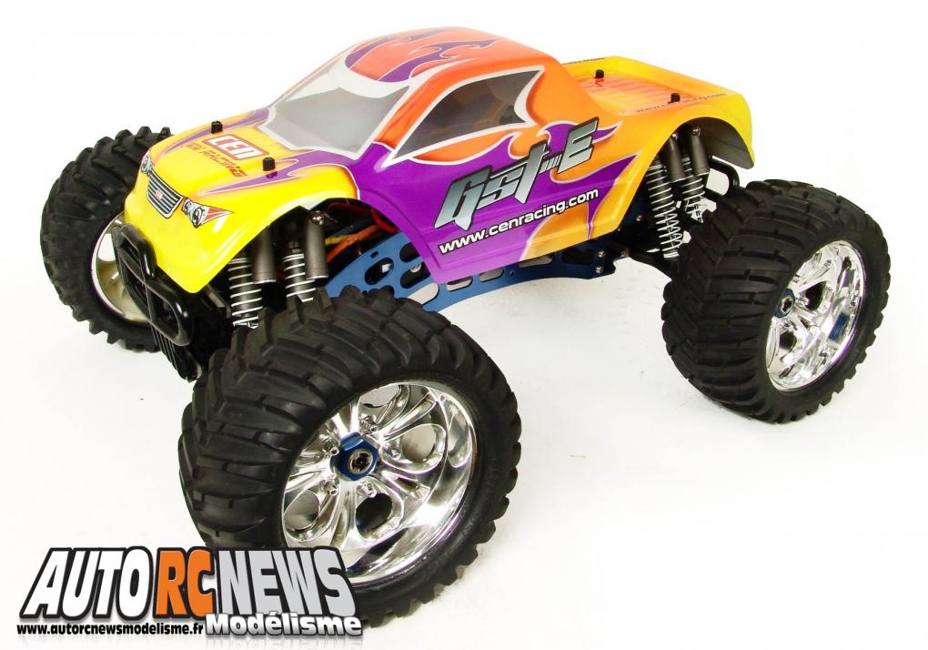 Le nouveau Genesis GSTe 1/8 Brushless Monster Truck de chez Cen revient dans une nouvelle livrée électrique encore plus puissante. Le nouveau Genesis GSTe 1/8 Brushless Monster Truck de chez Cen revient dans une nouvelle livrée électrique encore plus puissante.