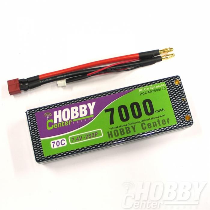 Le magasin Hobby Center vous propose de pack d'accusLi-Po coqué haut de gamme qui délivre une capacité de 7000 mA, pour un taux de décharge établi à 70C.
