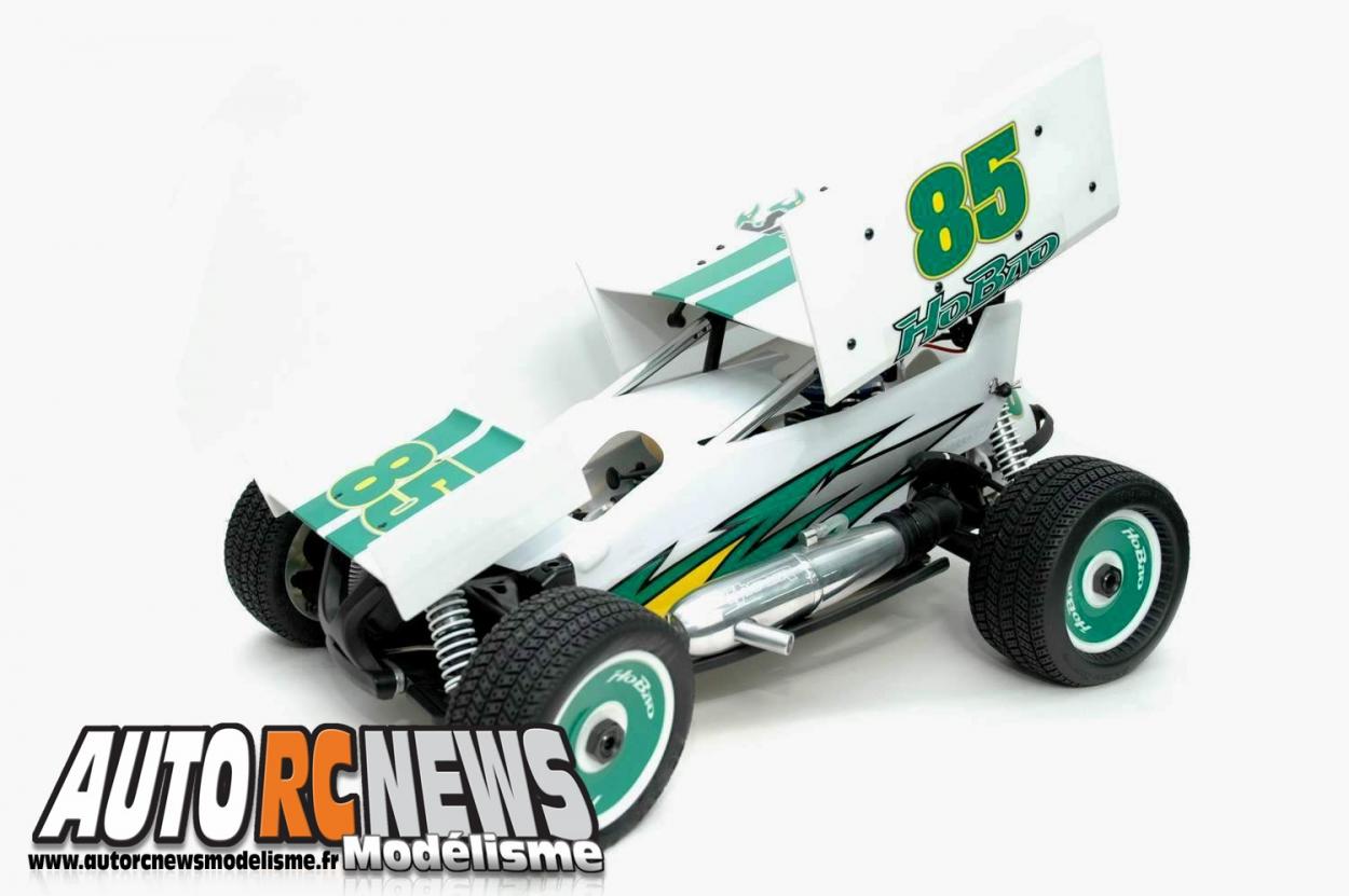 Le nouvel Hobao Hyper 8 Sprint Car s'inspire des midgets qui font les beaux jours des courses en ovale aux Etats Unis et au Canada.