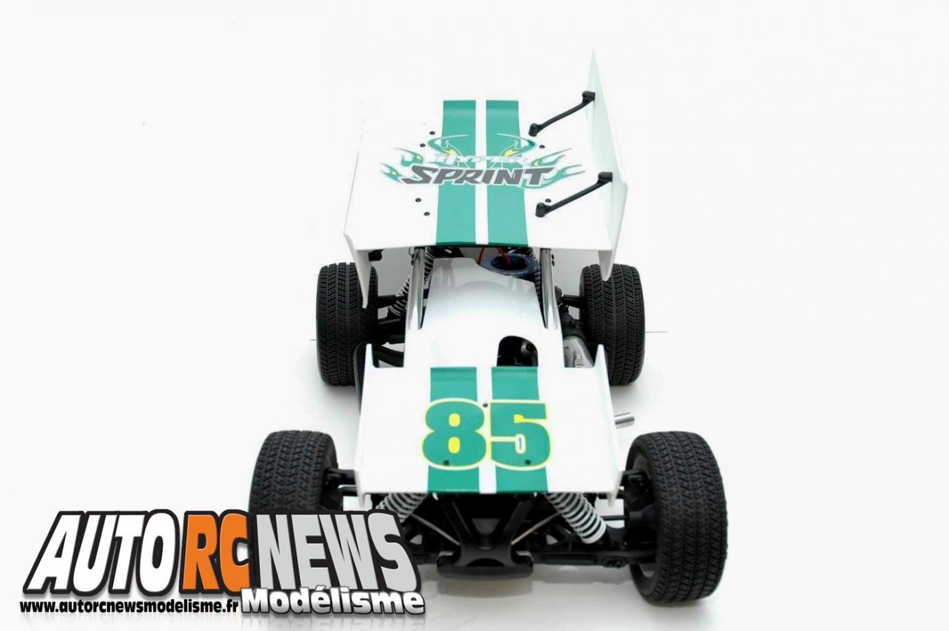 Le nouvel Hobao Hyper 8 Sprint Car s'inspire des midgets qui font les beaux jours des courses en ovale aux Etats Unis et au Canada.