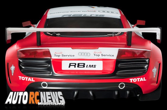Team C AUDI R8 Piste EP RTR 1/8