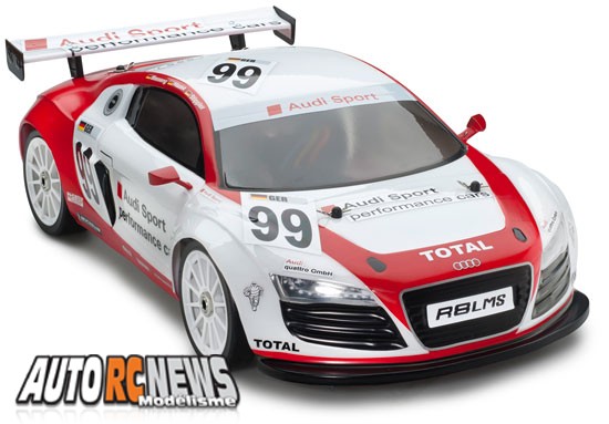 Team C AUDI R8 Piste EP RTR 1/8
