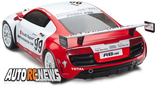 Team C AUDI R8 Piste EP RTR 1/8