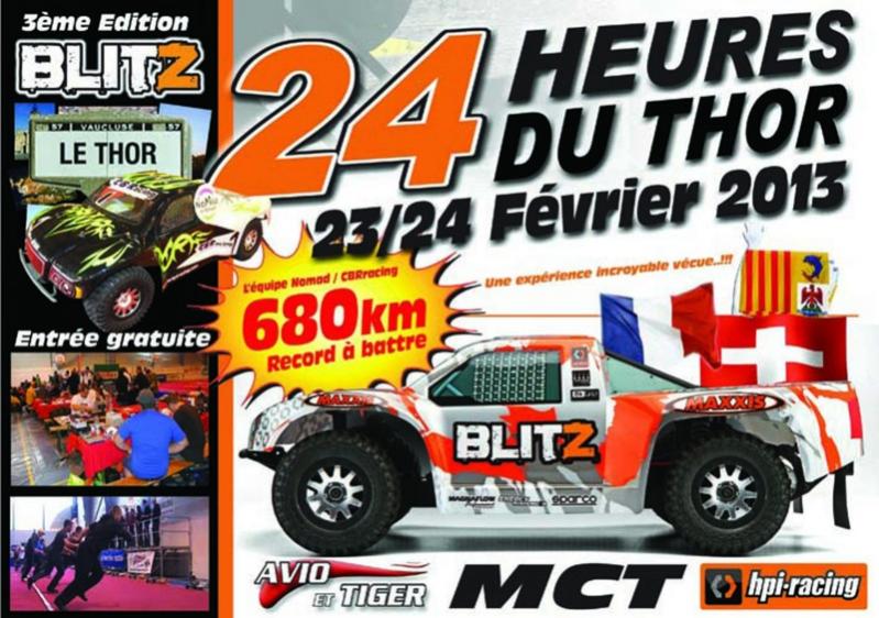 Les 24 heures du Thor reprennent du service avec 16 équipages les 23 et 24 février prochains.