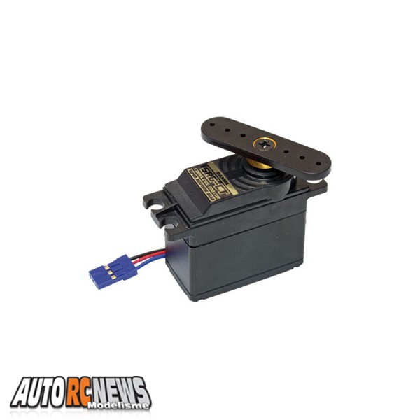 Le nouveau servo Sanwa SRG-CTE met plutôt l'accent sur le couple. Le nouveau servo Sanwa SRG-CTE met plutôt l'accent sur le couple.