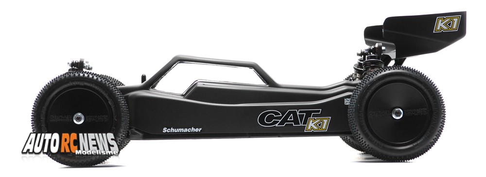 Voici le nouveau Schumacher CAT K1 1/10th Competition 4WD. Une superbe réalisation qui ne manquera pas de susciter l'intérêt auprès de la clientèle 1/10ème tout terrain de compétition.