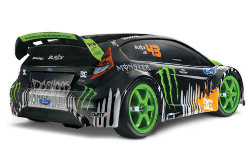 Avec son moteur brushless Vélinéon 380, la nouvelle Ford Fiesta WRC signée Traxxas promet de vous en faire voir de toutes les couleurs ! Avec son moteur brushless Vélinéon 380, la nouvelle Ford Fiesta WRC signée Traxxas promet de vous en faire voir de toutes les couleurs !