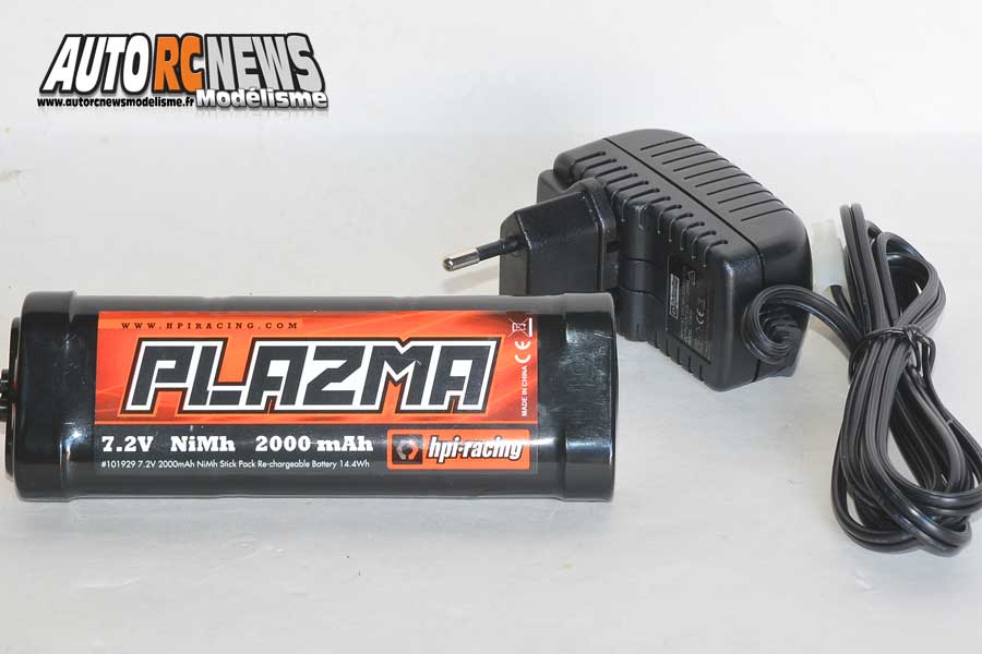 Alimentation RC Hpi-racing BATTERIE 7.2V 2000 mAh Nimh fiche Tamiya