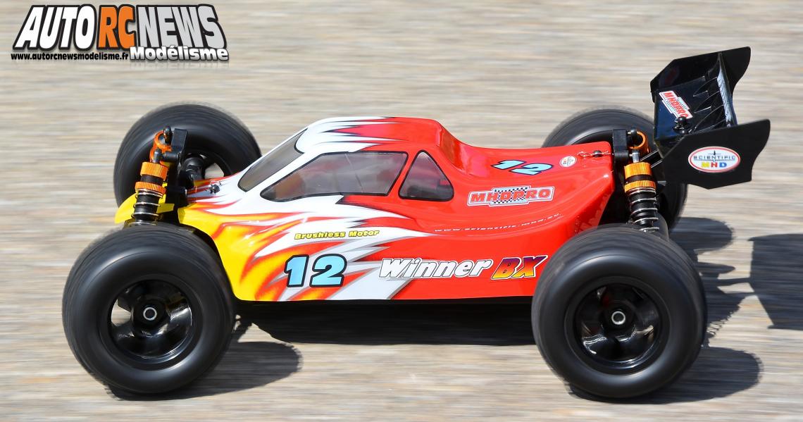 nouveau winner bx signé mhdpro. tt 1/10 électrique supersize disponible en version brushed ou brushless.