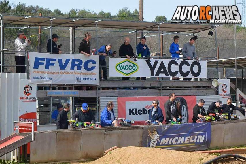 course tt 1/8 open promo brushless à apt club pegase rc racing le 15 avril 2018.