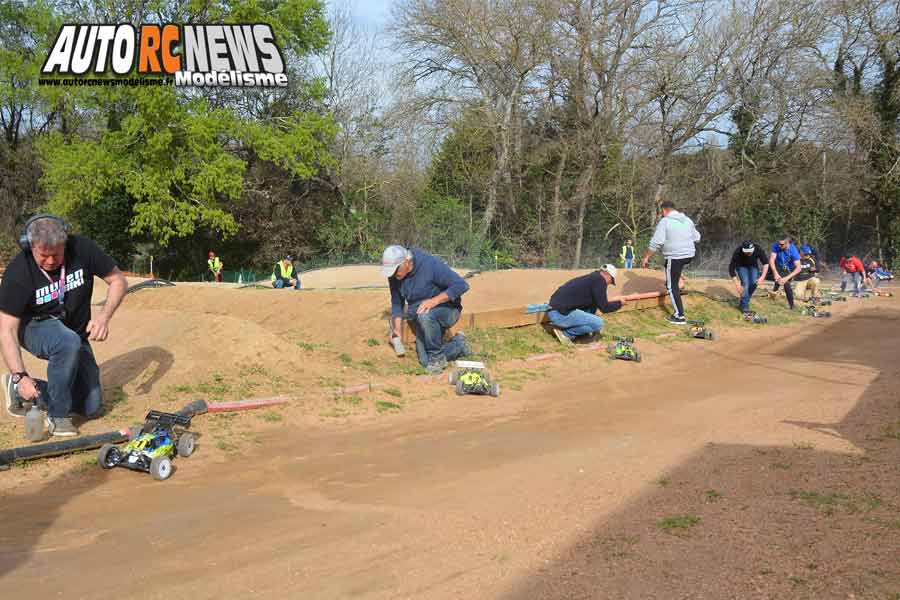 course tt 1/8 open promo brushless à apt club pegase rc racing le 15 avril 2018.