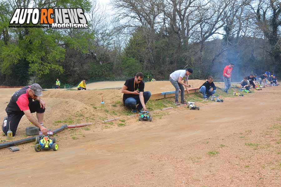course tt 1/8 open promo brushless à apt club pegase rc racing le 15 avril 2018.