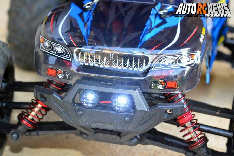 essai monster truck absima high speed 1/16 rtr 4wd réf : 16002 distribué par gvp racing