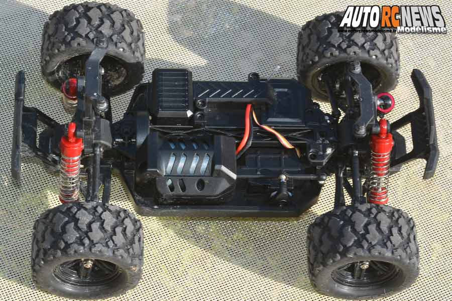 essai monster truck absima thunder high speed 1/18 rtr 4wd réf : 18003 distribué par gvp racing