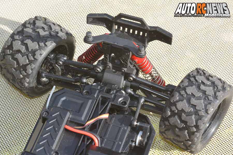 essai monster truck absima thunder high speed 1/18 rtr 4wd réf : 18003 distribué par gvp racing