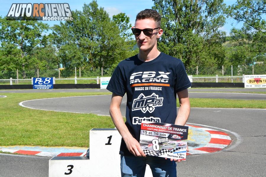 4ème cf piste 1/5 élite touring, formule france et f1 à ampuis club amca les 15 et 16 juin 2019