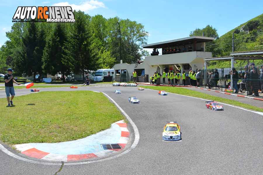 4ème cf piste 1/5 élite touring, formule france et f1 à ampuis club amca les 15 et 16 juin 2019