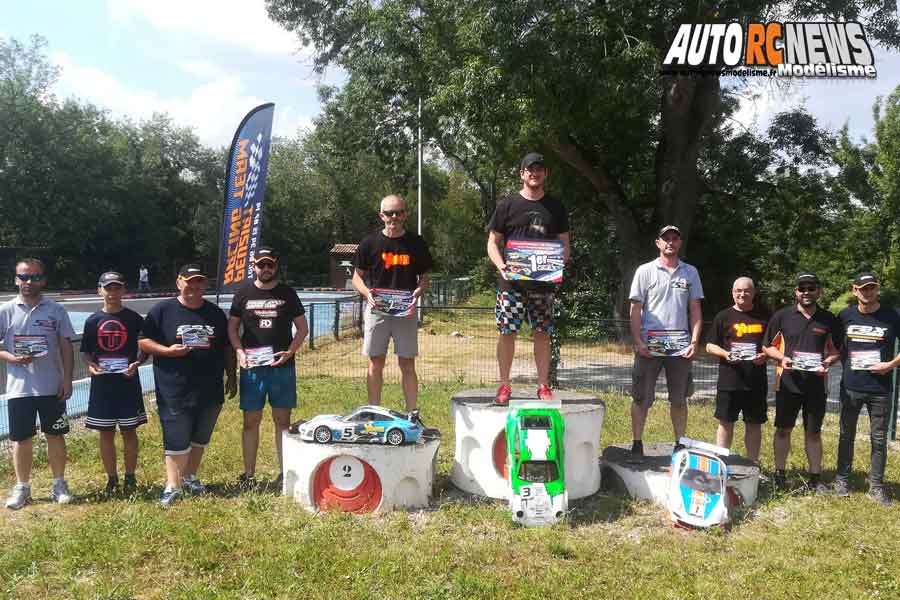 5ème cf piste 1/5 touring, gt, formule france et f1 à angoulême club arca16 les 6 et 7 juillet 2019
