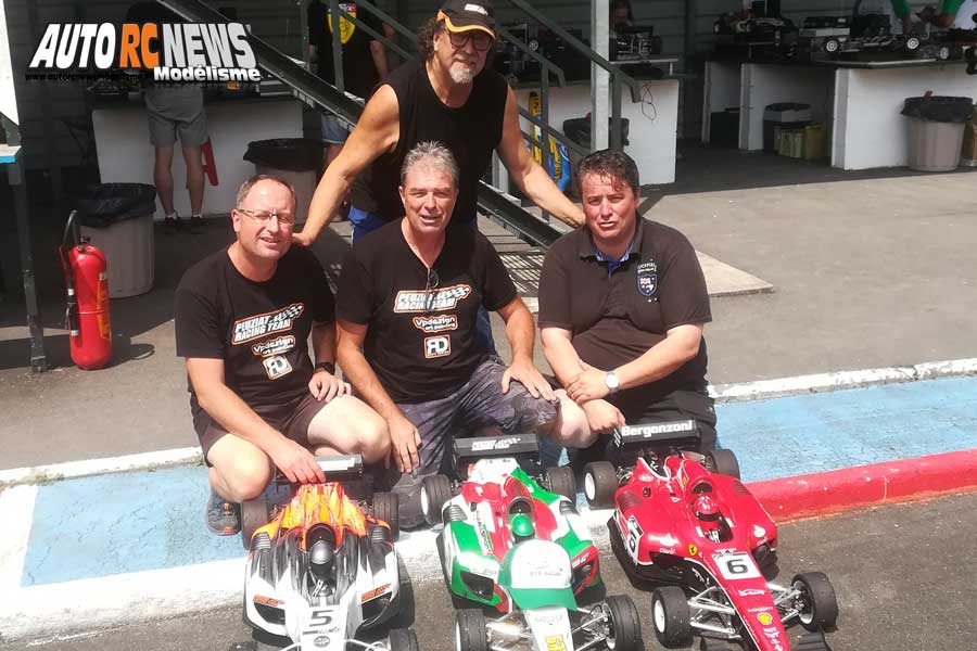 5ème cf piste 1/5 touring, gt, formule france et f1 à angoulême club arca16 les 6 et 7 juillet 2019