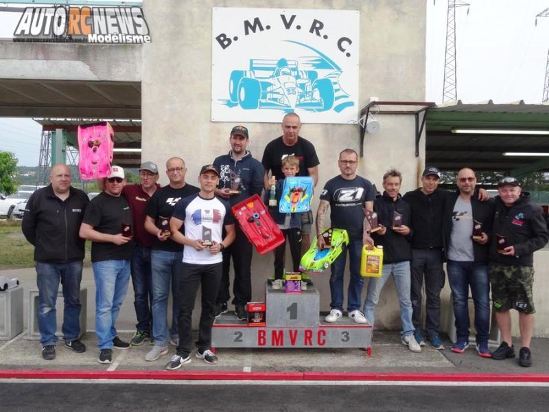 reportage 4ème cf piste 1/8ème classique et brushless à beaumont monteux club bmvrc les 8 et 9 juin 2019