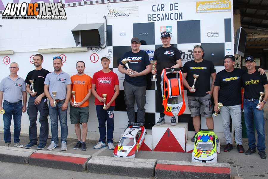 7ème cf piste 1/5 élite, national et f1 à besançon club car les 21 et 22 septembre 2019