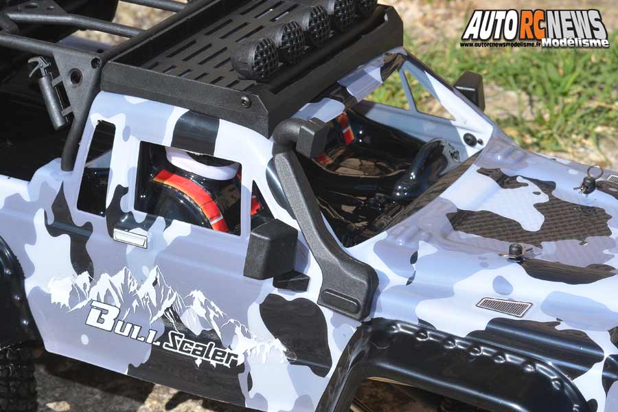 essai voiture blackbull bull scaler 1/10 brushed rtr 4wd réf : 94706pro by avio et tiger